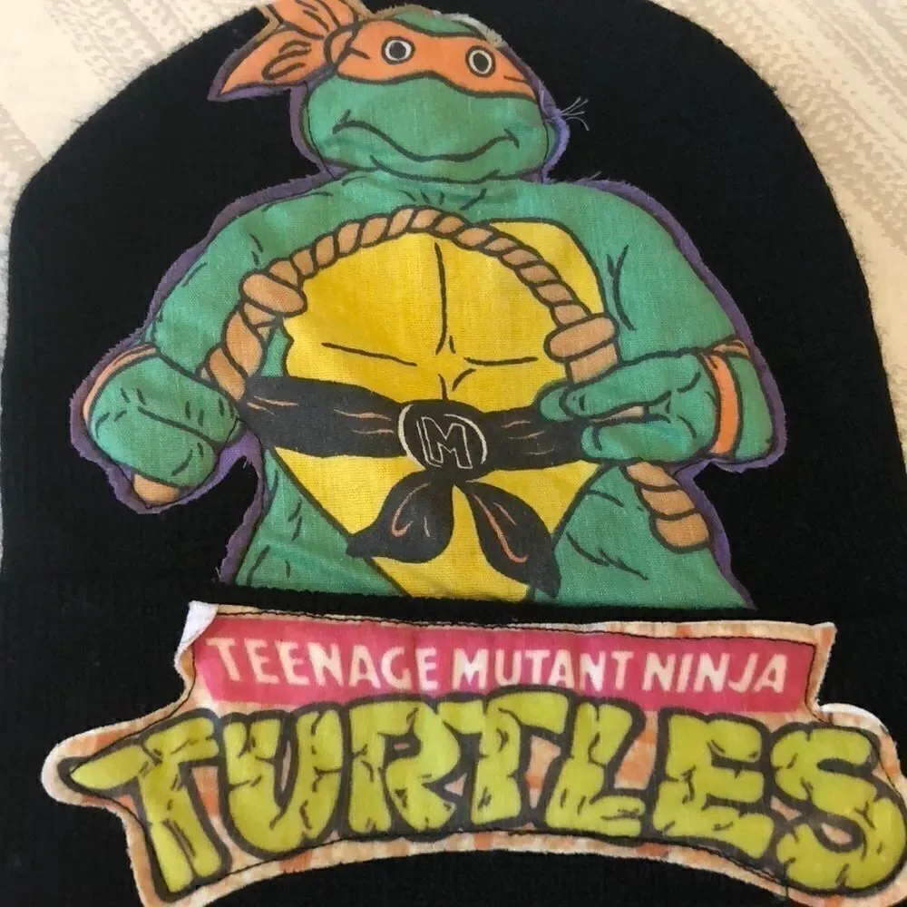 Boys Teenage Mutant Ninja Turtle Beenie Winter Hat